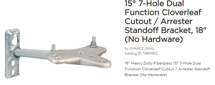 18in Standoff brkt